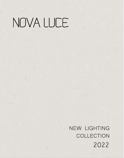 Nova Luce Catalogue 2022 Novelties